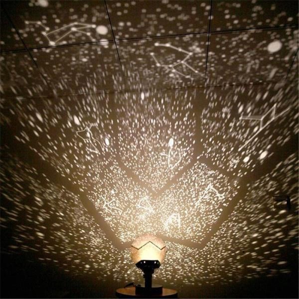 LED Starry Sky Projector Night Lights 3D Projection Night Lamp USB Charging Home Planetarium Kids Bedroom Decoration Room Lighting - Image 6