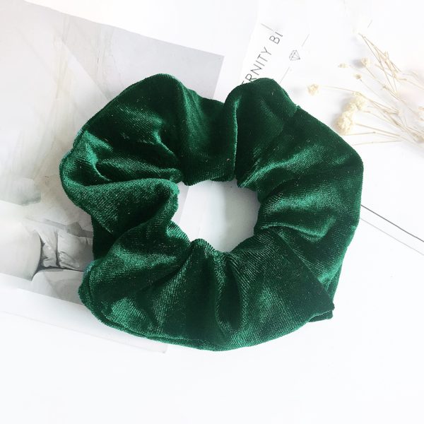 Flannel Hair Tie Hair Rope Amazon Velvet Fashion Ponytail Hair Accessories - Image 8