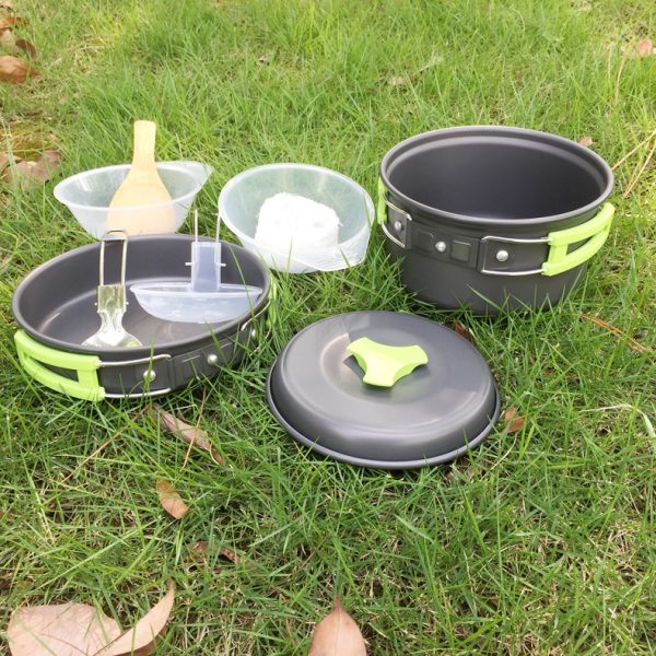 Outdoor cookware 1-2 people camping cookware set - Image 3