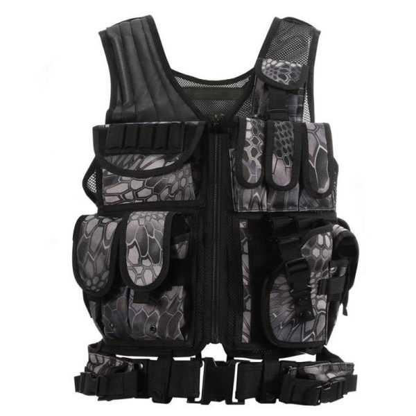 Tactical Vest Military Combat Army Armor Vests Molle Airsoft Plate Carrier Swat Vest Outdoor Hunting Fishing CS Training Vest - Image 4