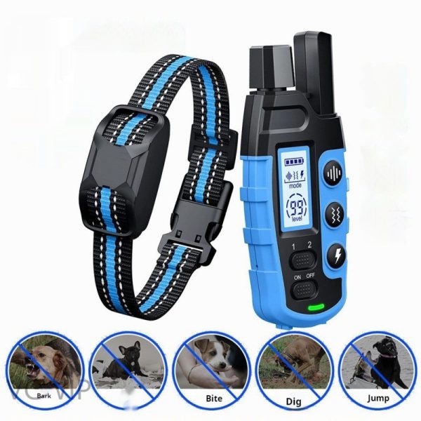 Big And Small Dogs Electric Shock Collar Remote Control Training Bark Stopper - Image 2