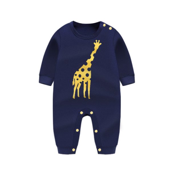 Baby Long-sleeved Romper Jumpsuit Spring And Autumn Baby Clothes - Image 3