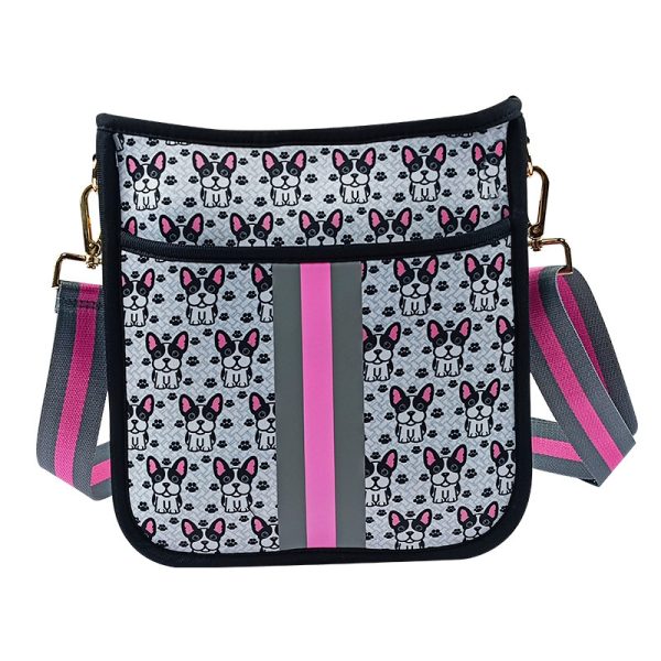 Neoprene Dog Walking Bag Fashion All-match Messenger Bag - Image 6