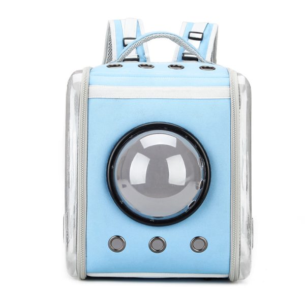 New Cat Bag Transparent Space Capsule Pet Backpack Foldable Eva Pet Bag - Image 3