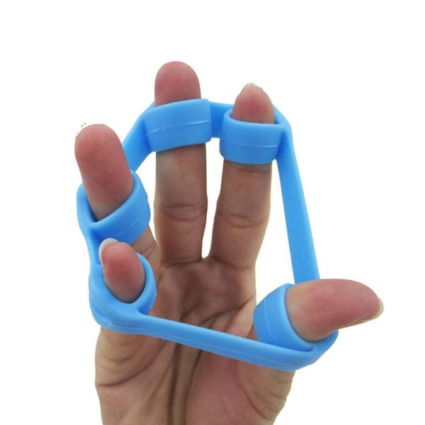 Silicone tubing fingers Finger trainer Pull ring finger mouse - Image 2