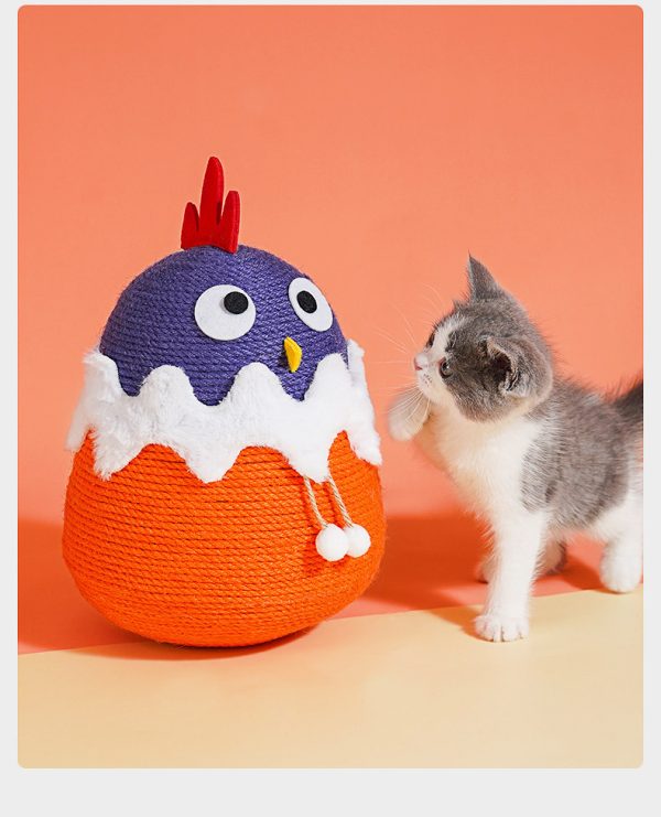 Red Mushroom Cat Climbing Frame - Image 9