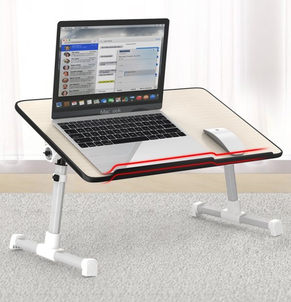 Adjustable Laptop Desk Stand Foldable Notebook Laptop Bed Table Can be Lifted Standing - Image 3