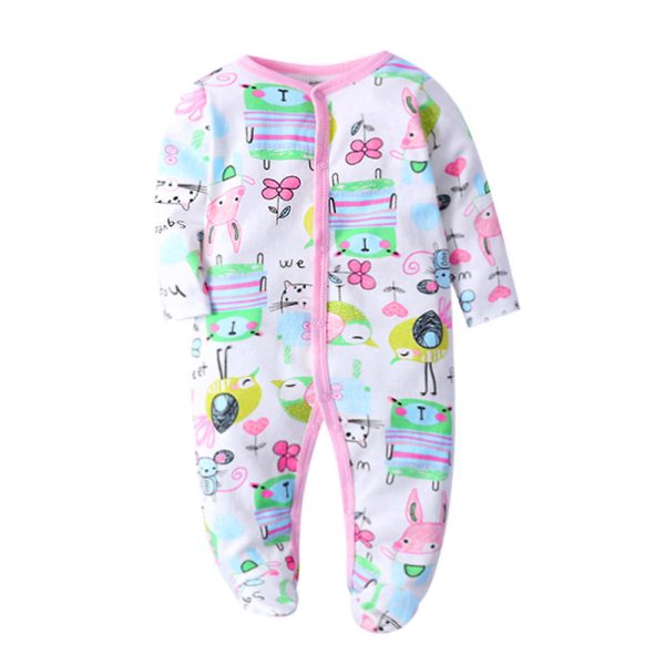 Cotton one-piece clothes baby clothes - Image 10