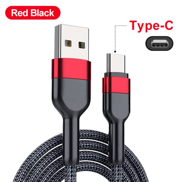 Nylon Braided Copper Super Fast Charging Cable - Image 5