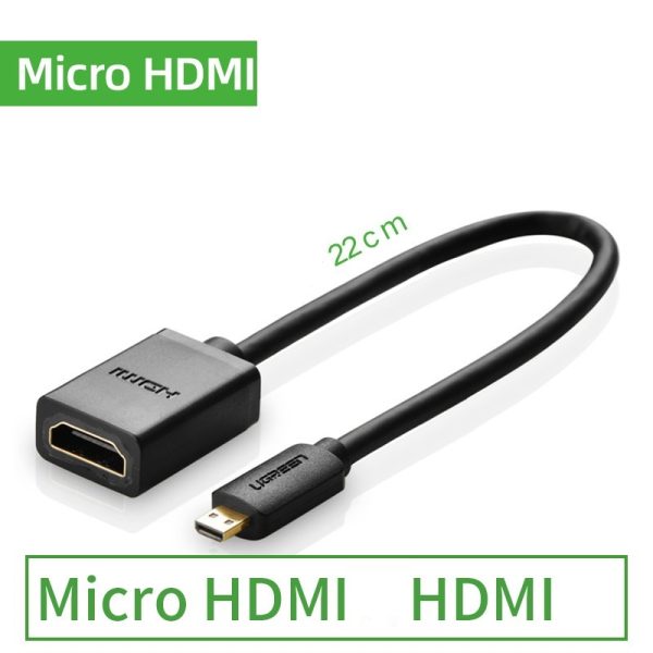 Hdmi To Hdmi Cable Mobile Phone Tablet Camera Laptop Projector Micro Head Transfer - Image 2