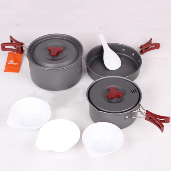 Picnic cookware set camping pot set camping pot - Image 2