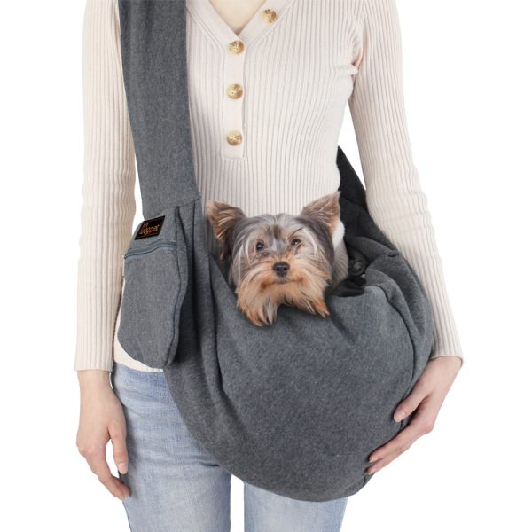 Portable Diagonal Span Breathable Backpack For Dog Chest - Image 2