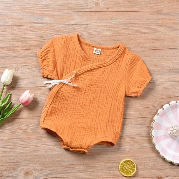 Mountaineering Suit Baby Summer Short-sleeved One-piece Suit - Image 2