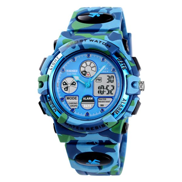 Outdoor Leisure Luminous Multi-functional Waterproof Electronic Watch - Image 9