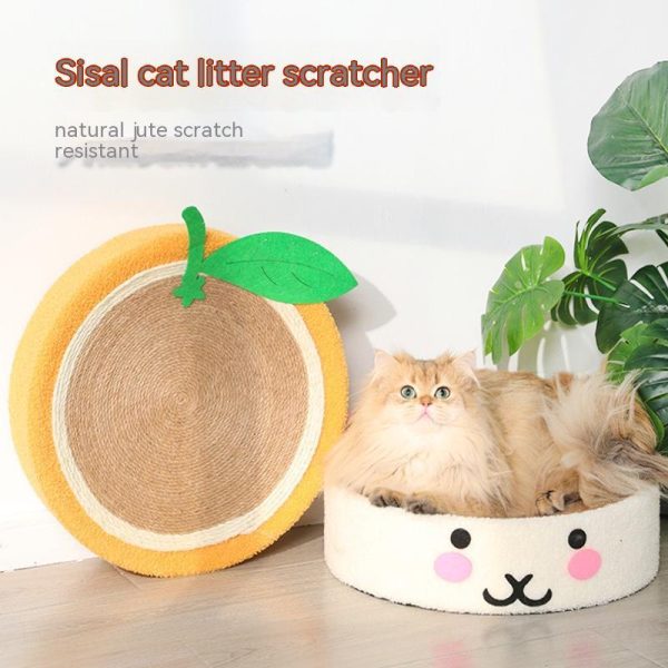 Cat Scratch Board Wear-resistant Non-chip Round Sofa Protector - Image 6