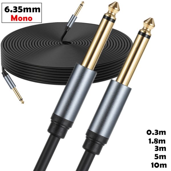 65mm Audio Cable Amplifier Microphone Cord