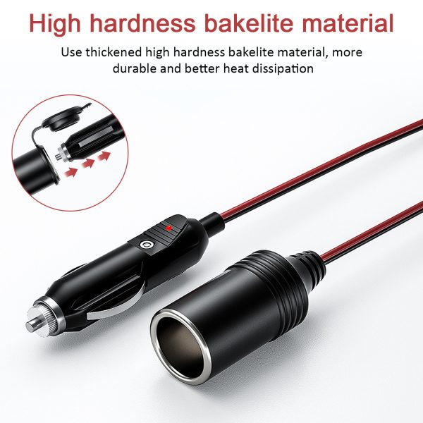 USB Power Extension Cable 4 M Car USB Cigarette Lighter - Image 9