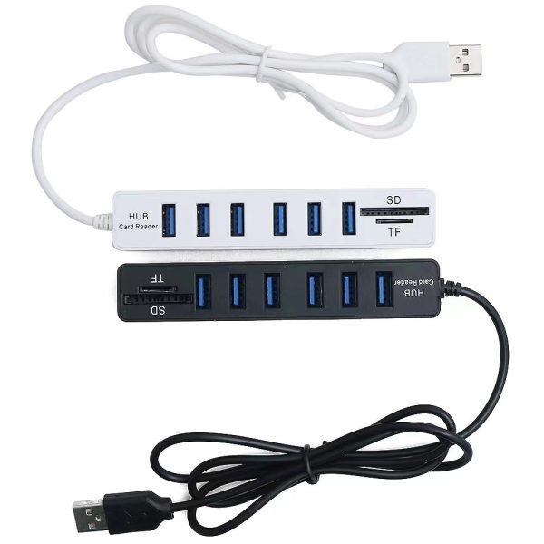 1 M USB Deconcentrator Line HUB COMBO HUB TFSD Card Reader 6 Plus 2 - Image 8