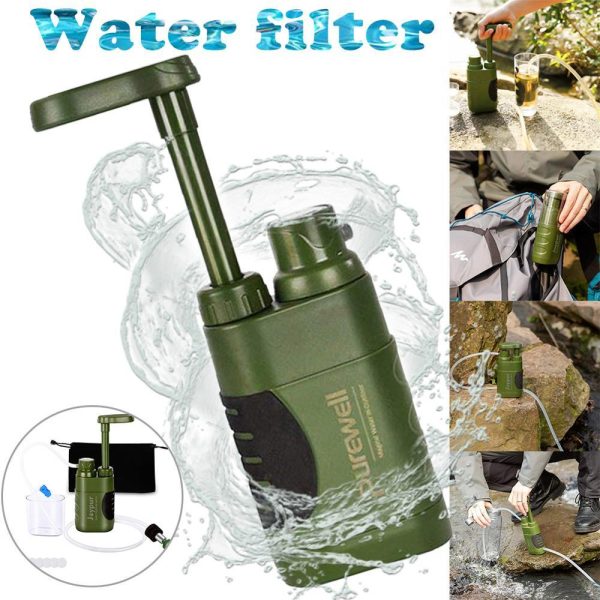 Multistage Outdoor Water Purifier for Emergency Camping Wilderness Survival - Image 2