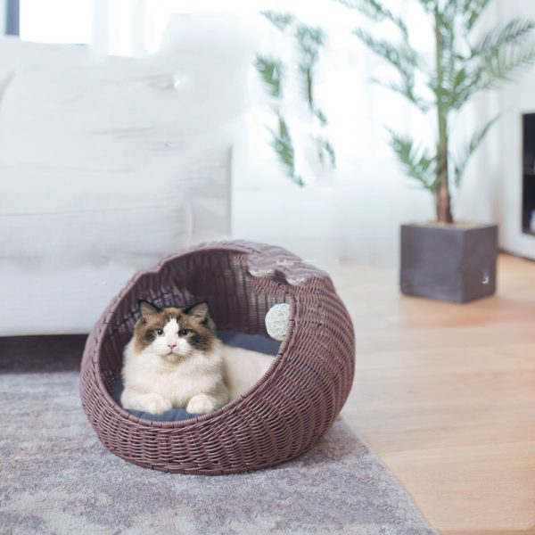 Hand-woven Cat And Pet Nest - Image 2