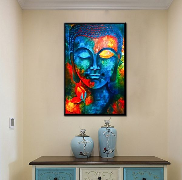 God Buddha Wall Art Canvas  Modern Buddha Canvas Art Paintings On The Wall Canvas Pictures Buddhism Posters Wall Decor - Image 6