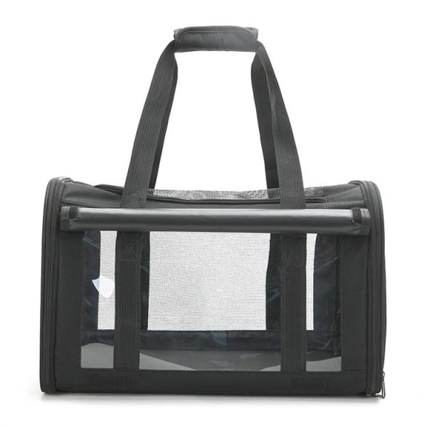 Outdoor Portable Pet Bag Transparent Breathable Foldable Pet Bag - Image 4