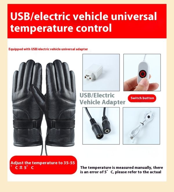 Heating Electric Thermal Gloves USB Rechargeable - Image 10