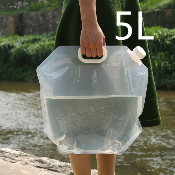 PVC Outdoor Camping Hiking Foldable Portable Water Bags Container - Image 8