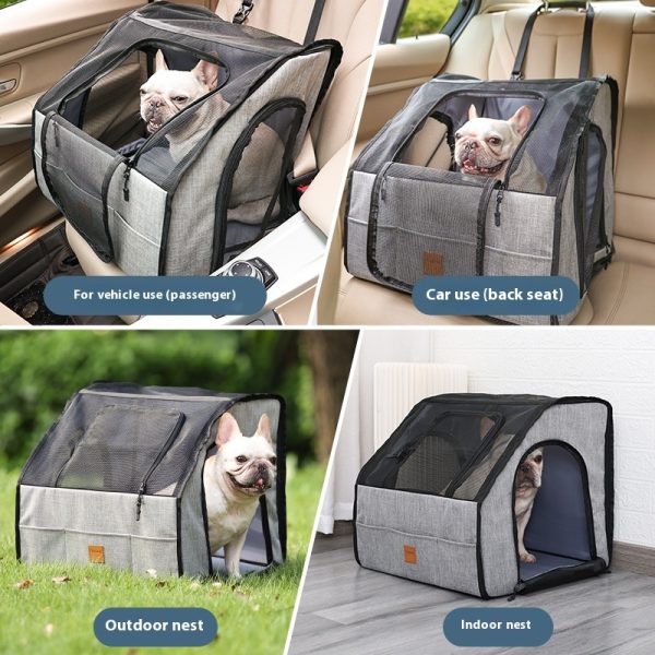 Portable Foldable Car Waterproof And Hard-wearing Pet Cage Waterproof Thickened Dog Mat Car Pet Mat - Image 5