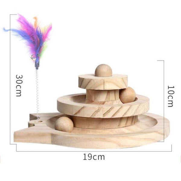 Three Layer Combined Climbing Frame Of Doumao Turntable Ball - Image 4