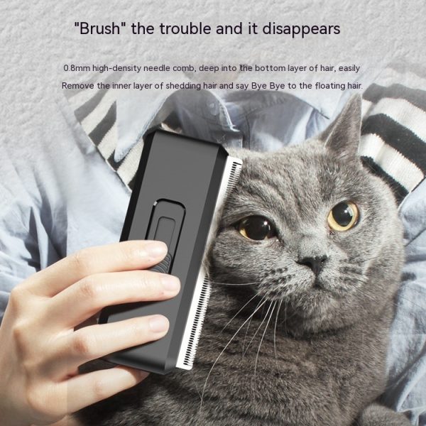 One-Touch Pet Hair Cleaning Comb Except Hair Comb Dogs And Cats - Image 4