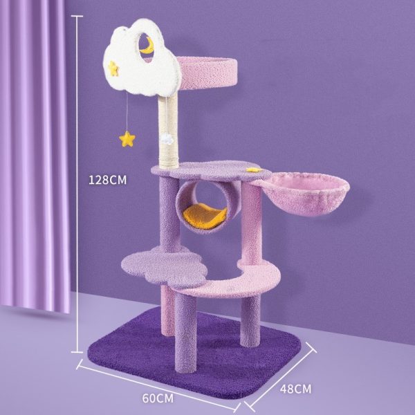 Large Cat Scratch Board Jumping Platform Toy - Image 5