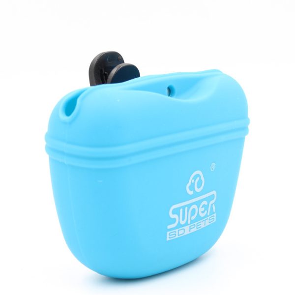 Portable Training Waist Bag Pet Supplies Silicone Dog Food Bag Pet Snack Bag Silicone - Image 4