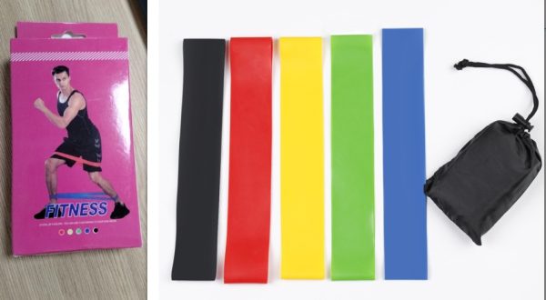 5 Level Resistance Rubber Bands Yoga Training Elastic Bands - Image 10