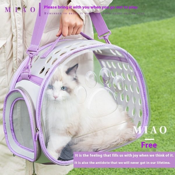 Pet Cat Transparent Bag Space Capsule Backpack - Image 8