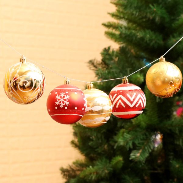 Christmas ball, bright ball, 6cm24, Christmas decorations, Christmas tree, Christmas tree decoration - Image 2