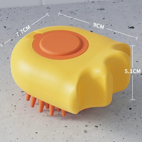 Pet Bath Brush Massage Brush Massage Comb Cat And Dog Bath Brush Pet Cleaning Supplies With Shampoo Box Pet Dog Brush - Image 2