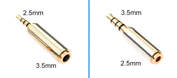 Mobile phone headset adapter 2.5mm to 3.5mm adapter 2.5 revolution 3.5 female small to large plug - Image 4