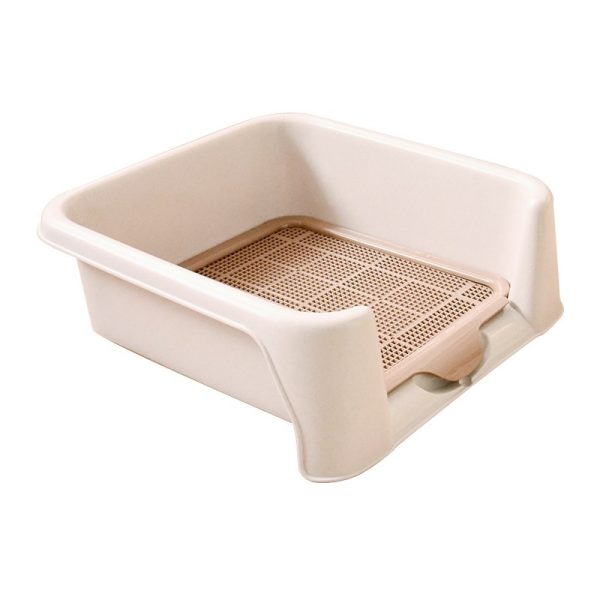 Dog Toilet Bedpan Flush Automatic Large Dog Anti-stepping Shit Toilet Supplies - Image 2