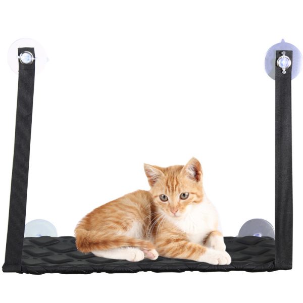 Cat Hammock Window Resting Seat Perch Cat Bed for Indoor Cats Sleeping - Image 3