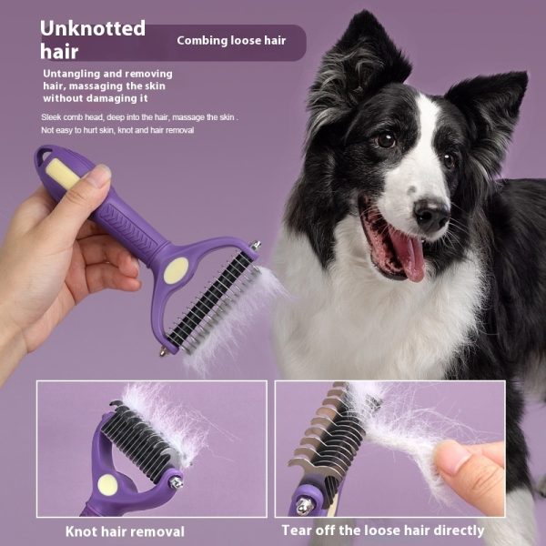 Knot Untying Comb Cat Beauty Comb Dog Comb - Image 4