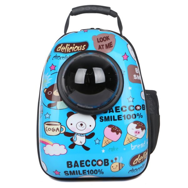 Pet space cat bag chest bag transparent backpack - Image 5