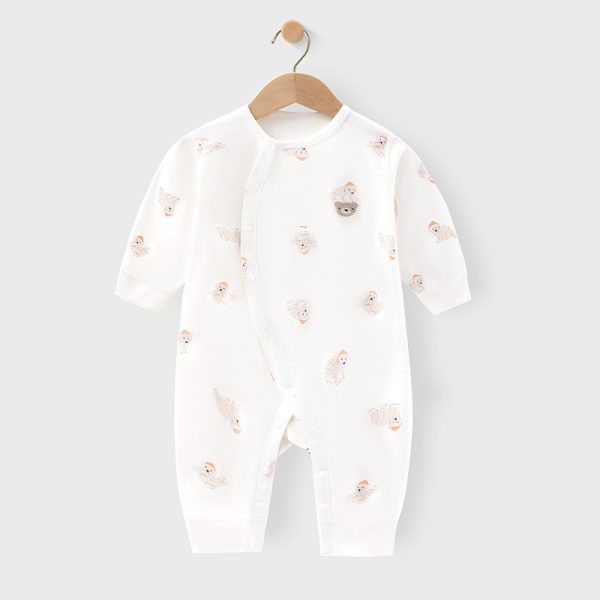 Autumn And Winter One-piece Cartoon Baby Clothes Onesie