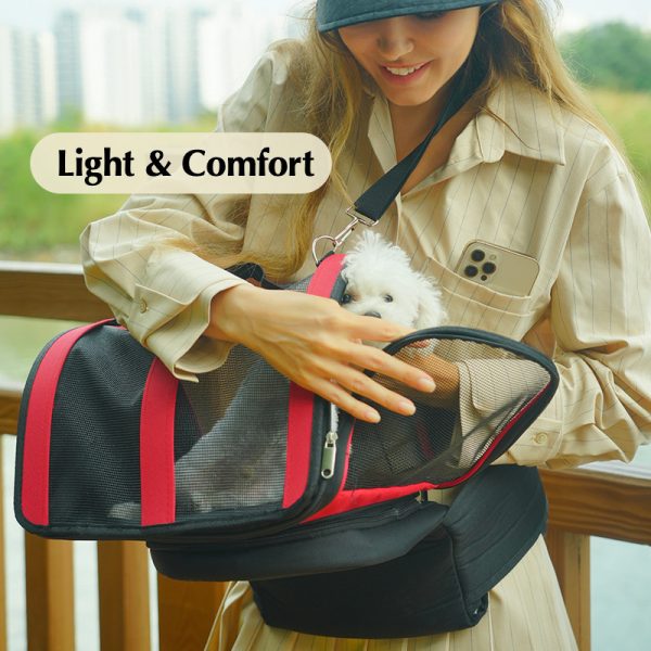 New Portable Pet Cat Bag Cat Bag Dog Out Portable Pet Bag Cross-border Hot Selling Folding Outer Band Cat Bag With Base - Image 4