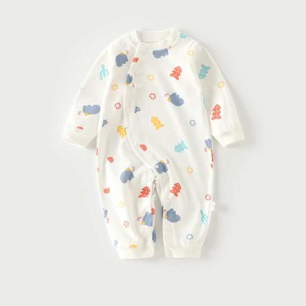 Autumn Thin Baby Pajamas And Baby Onesies - Image 7