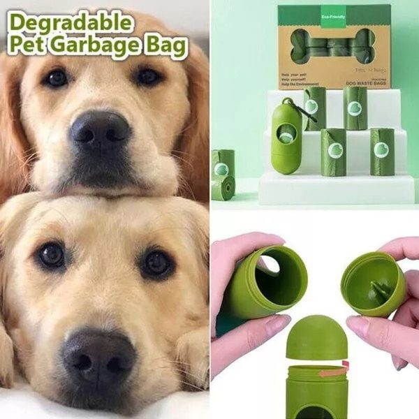 Biodegradable Dog Poo Bags Scented Pet Poo Waste Bags Degradable Garbage Bag - Image 9