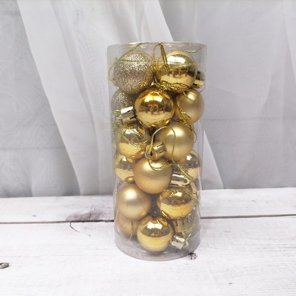 Christmas Decoration Shiny Matte Christmas Ball - Image 7