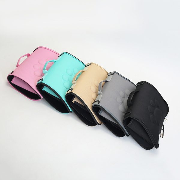 Solid color footprint EVA pet folding bag - Image 2