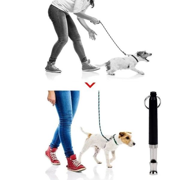 1PCS Dog Trainings Whistle Copper Ultrasonic Pet Dog Training Whistle Portable Keychain Whistle Adjustable Dog Flute Supplies - Image 3