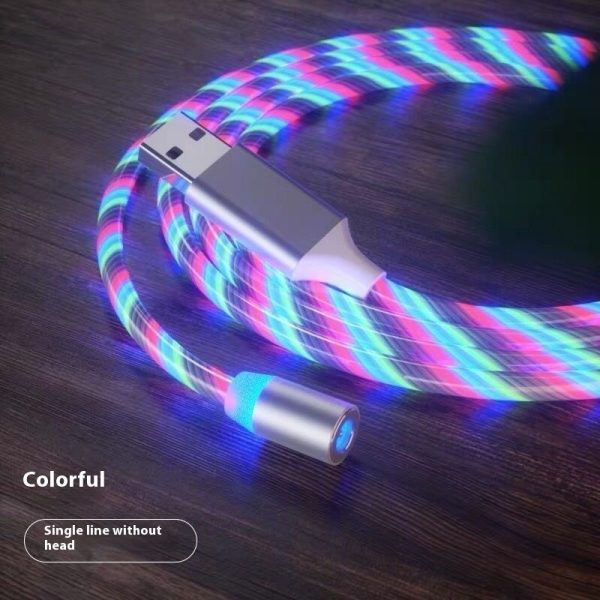 Magnetic Streamer Data Cable Type-c Mobile Phone Three-in-one Charge Cable - Image 9